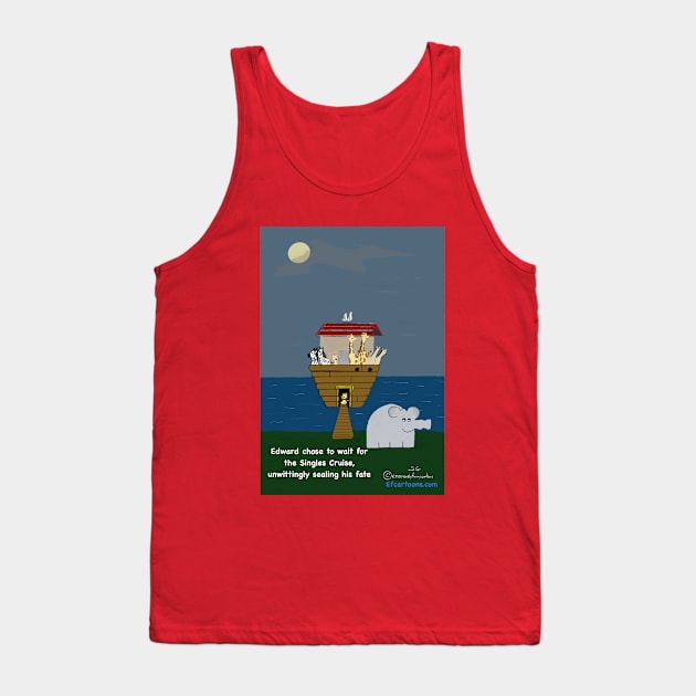 Missed the Boat Tank Top by Enormously Funny Cartoons